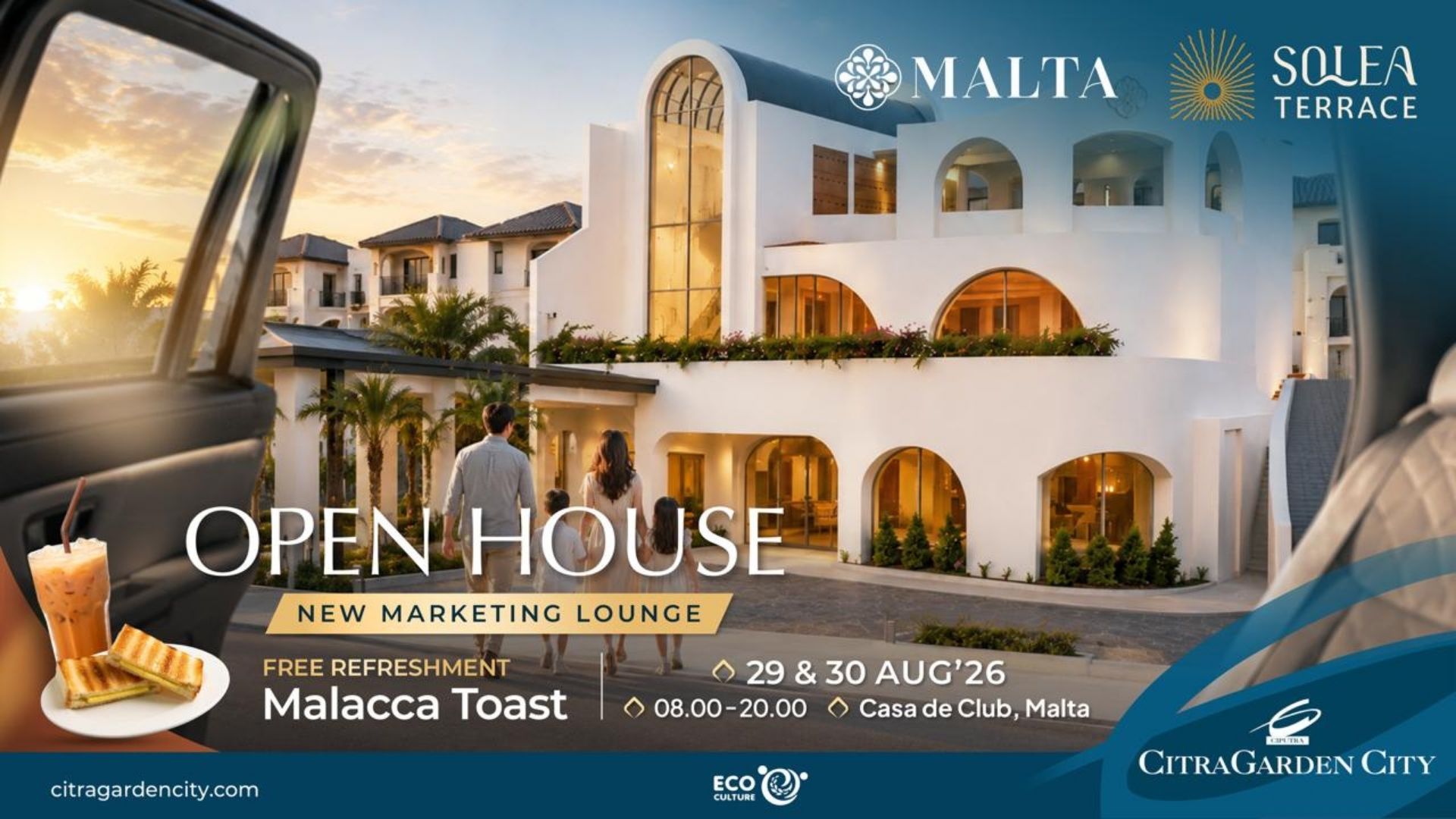 Open House Cluster Malta dan Solea Terrace