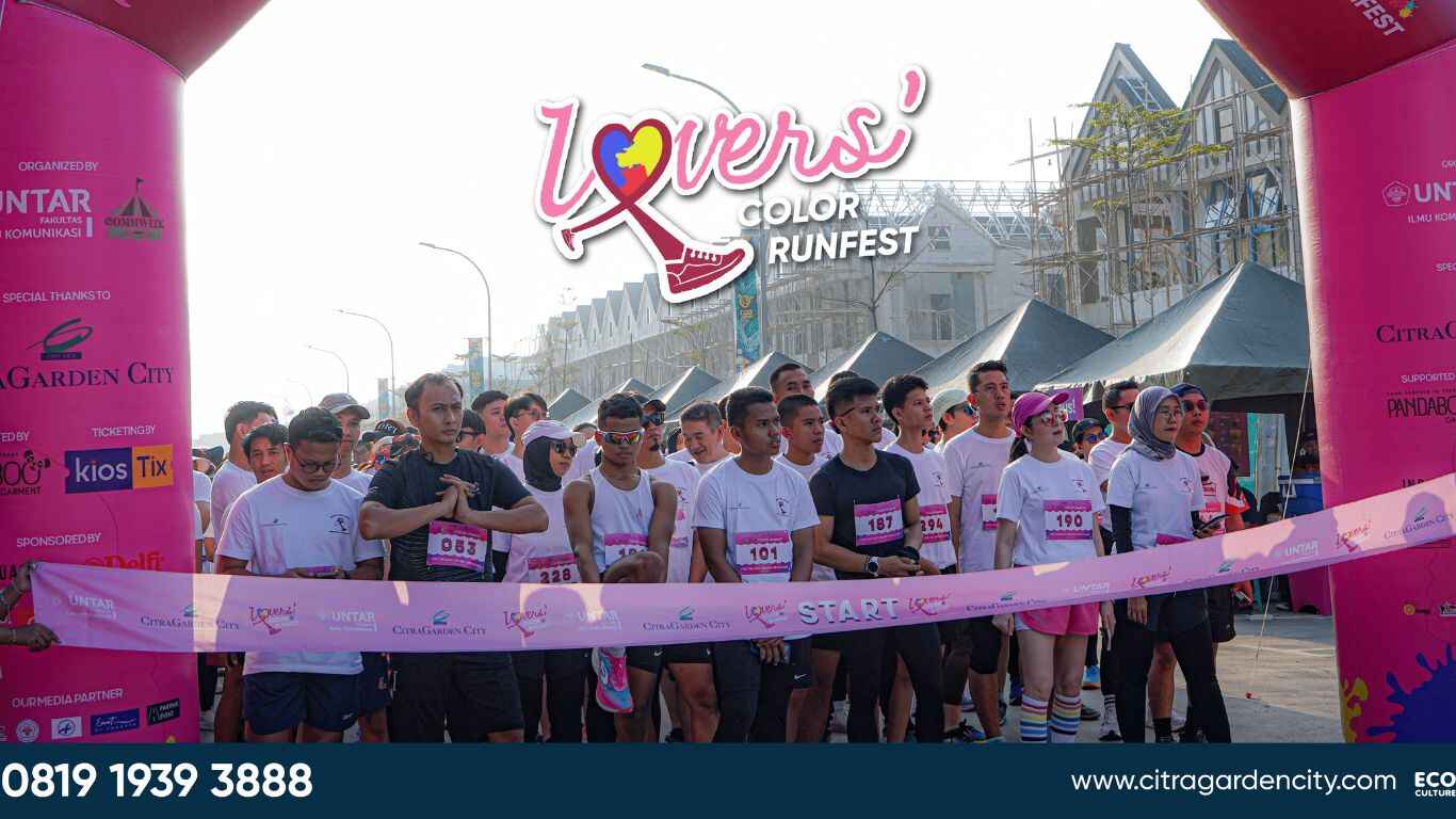 Color Run Bertema Lover’s dari Taylor Swift di CitraGarden City