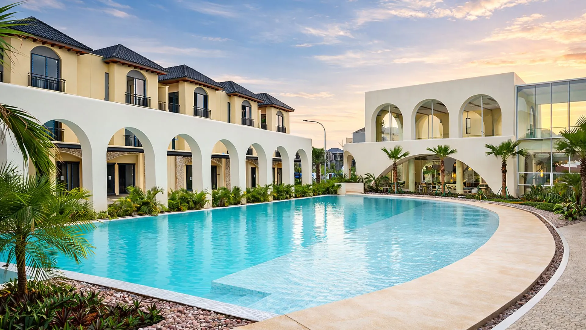 kolam renang clubhouse cluster malta